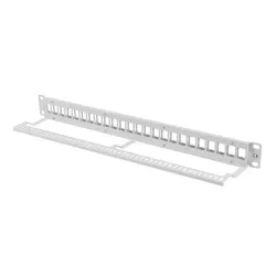 Patch panel pusty Lanberg PPKS-1024-S 24 port 1U 19" do | PartsPC.pl