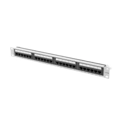 Patch panel Lanberg 24 port 1U kat.6A szary | PartsPC.pl