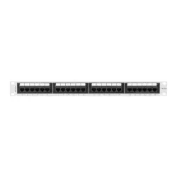 Patch panel Lanberg 24 port 1U kat.6A szary | PartsPC.pl