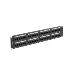 Patch panel Lanberg PPU6-2048-B 48 port 2U 19" kat.6 | PartsPC.pl