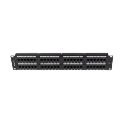 Patch panel Lanberg PPU6-2048-B 48 port 2U 19" kat.6 | PartsPC.pl