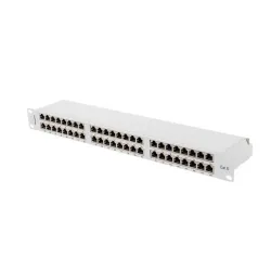 Patch panel Lanberg PPS6-1048-S 48 port 1U 19" kat.6 FTP | PartsPC.pl