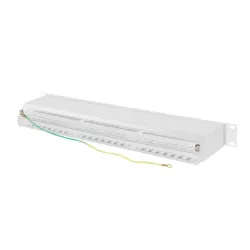 Patch panel Lanberg PPS6-1048-S 48 port 1U 19" kat.6 FTP | PartsPC.pl