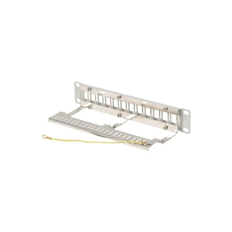 Patch panel pusty Lanberg 12 Port 1U 10" FTP z | PartsPC.pl