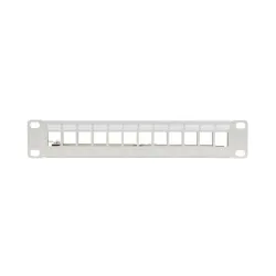 Patch panel pusty Lanberg 12 Port 1U 10" FTP z | PartsPC.pl