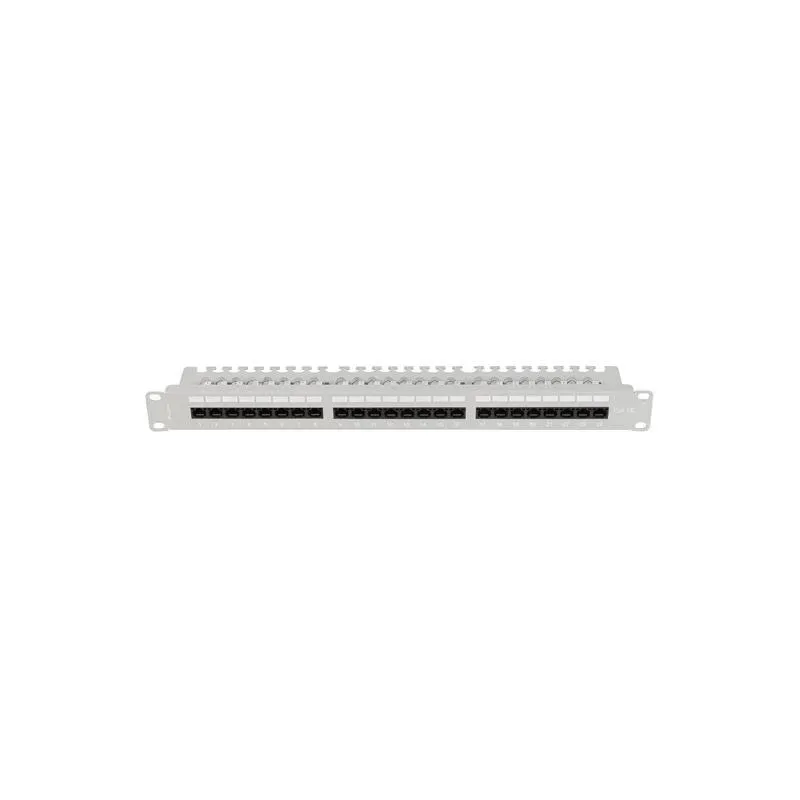 Patch panel Lanberg 24 port 1U 19" Kat.5e UTP z | PartsPC.pl