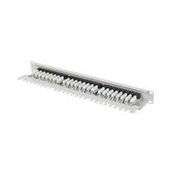 Patch panel Lanberg 24 port 1U 19" Kat.5e UTP z | PartsPC.pl