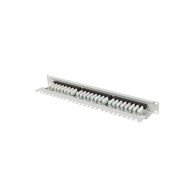 Patch panel Lanberg 24 port 1U 19" Kat.5e UTP z | PartsPC.pl