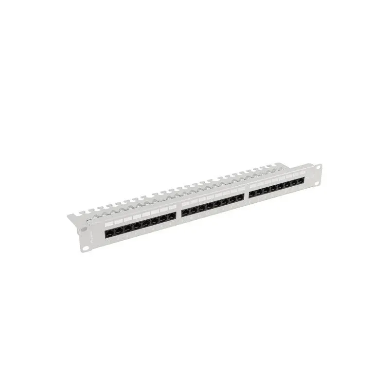 Patch panel Lanberg 24 port 1U 19" Kat.5e UTP z | PartsPC.pl