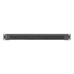 Panel szczotkowy Lanberg AK-1103-B do szafy 19" 1U czarny | PartsPC.pl