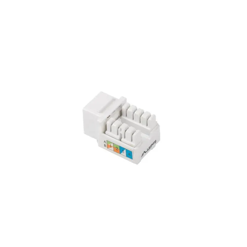 Moduł Keystone Lanberg gniazdo RJ45 - LSA UTP kat.6 90° | PartsPC.pl