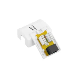 Gniazdo natynkowe Lanberg OU6-0001-W kat.6 1X RJ45 | PartsPC.pl
