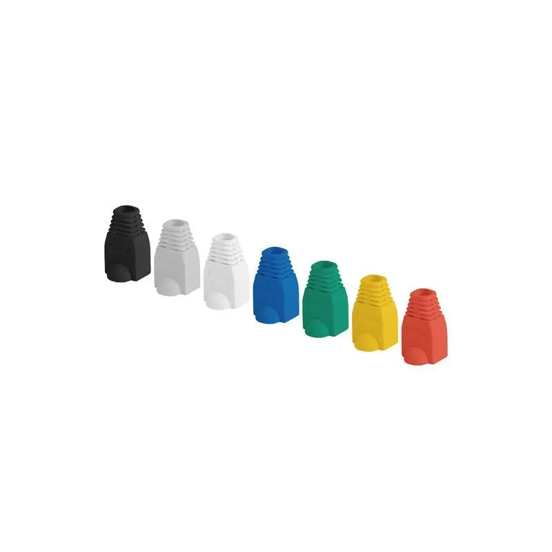 Osłonka na wtyk RJ45 Lanberg 100 szt zielona | PartsPC.pl