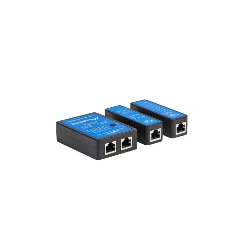 Tester kabli Lanberg NT-0404 PoE RJ45, RJ11, Coaxial | PartsPC.pl