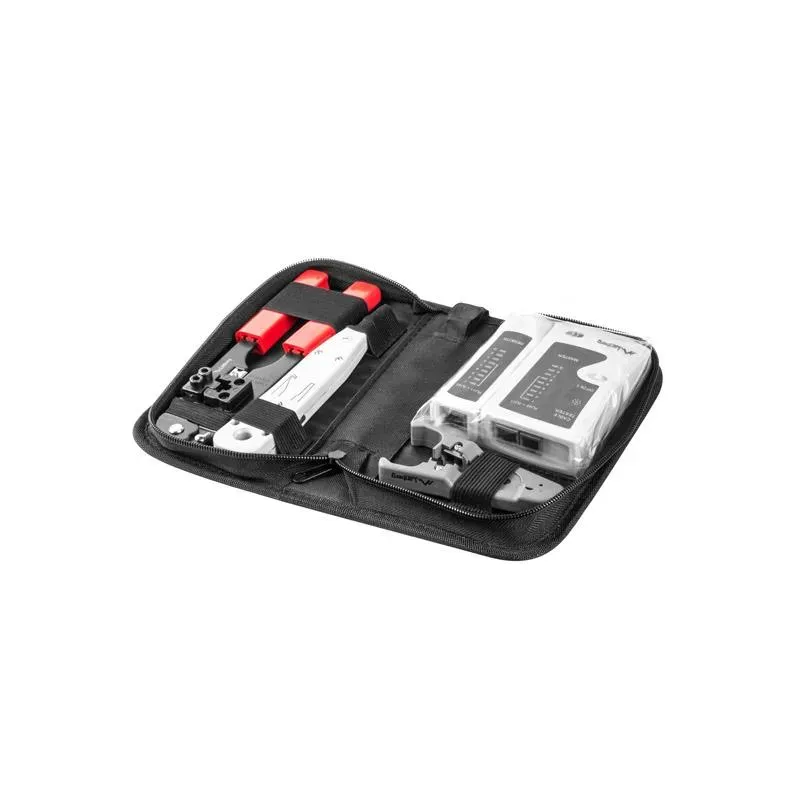 Zestaw narzędzi Lanberg NT-0301 do budowy sieci LAN | PartsPC.pl