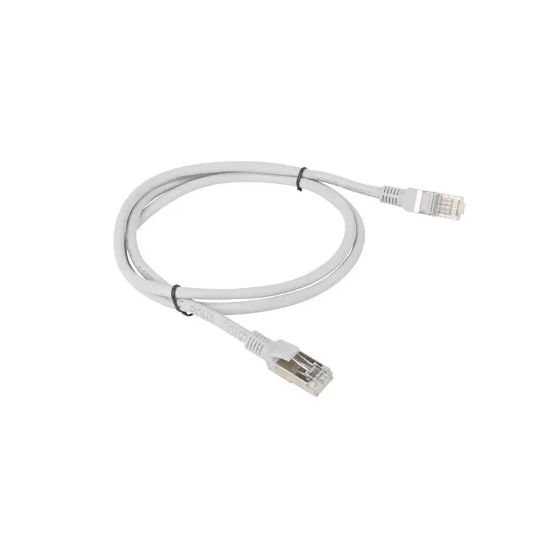 Patchcord Lanberg FTP kat.5e 1m szary | PartsPC.pl