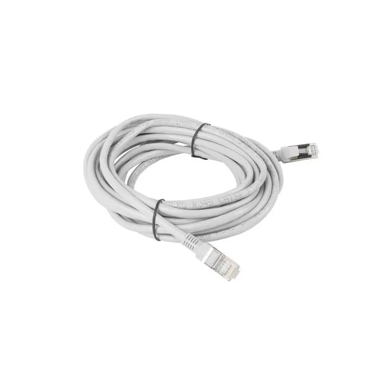 Patchcord Lanberg FTP kat.5e 5m szary | PartsPC.pl