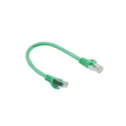 Patchcord Lanberg FTP kat.6 0,25m zielony | PartsPC.pl