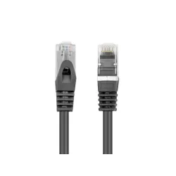 Patchcord Lanberg FTP kat.6 0,5m czarny | PartsPC.pl