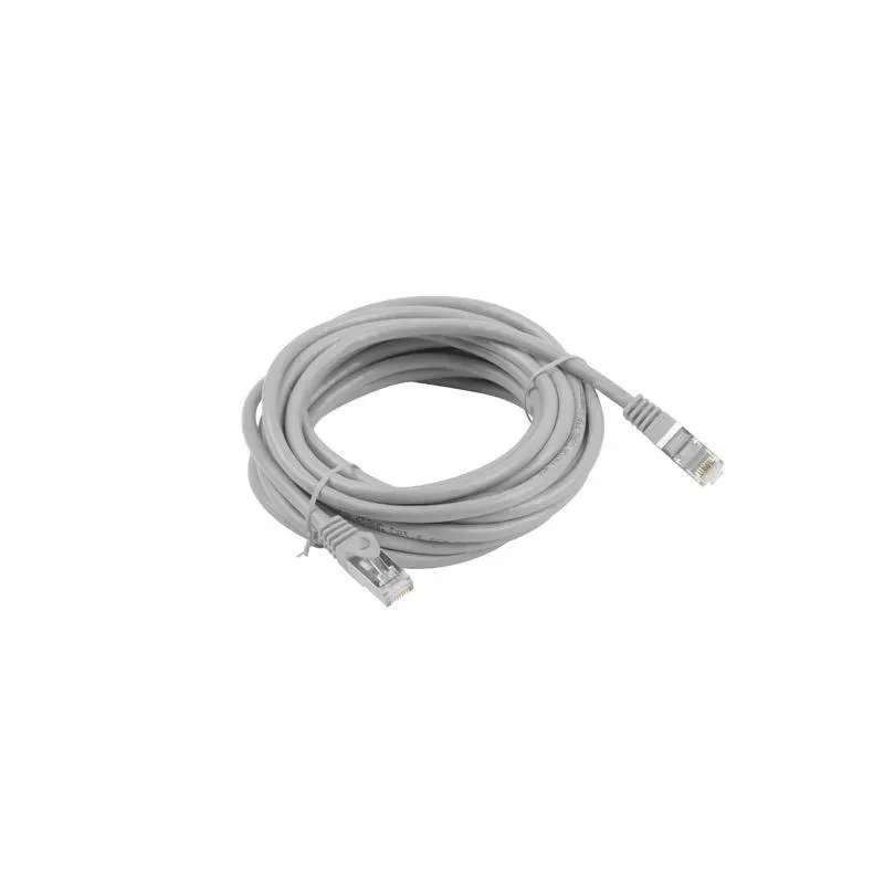 Patchcord Lanberg FTP kat.6 5m szary | PartsPC.pl