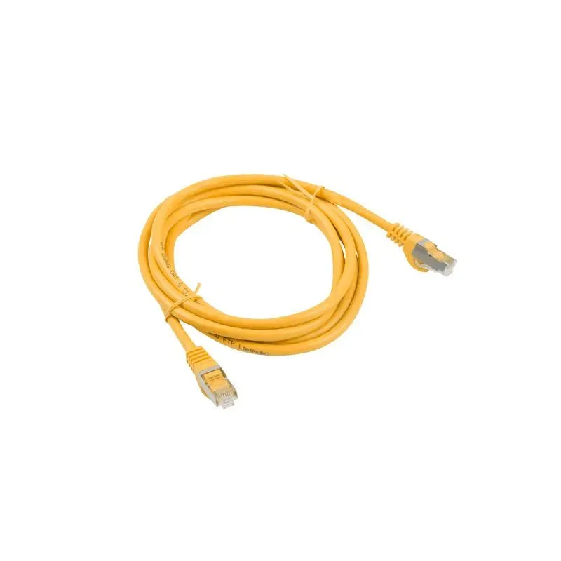 Patchcord Lanberg FTP kat.6 1m pomarańczowy | PartsPC.pl