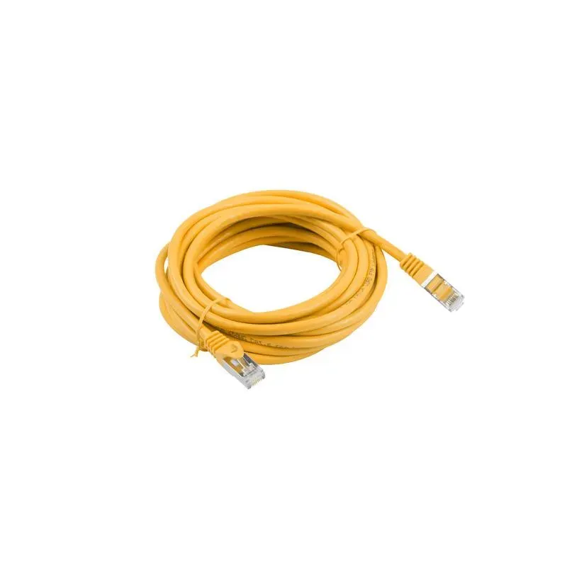 Patchcord Lanberg FTP kat.6 5m pomarańczowy | PartsPC.pl