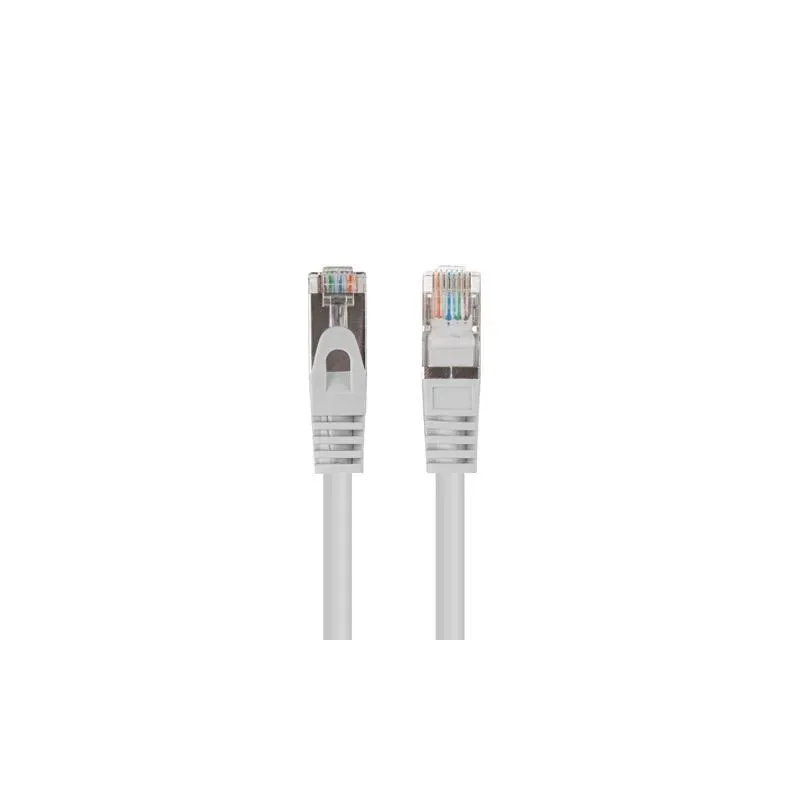 Patchcord Lanberg FTP kat.6 1,5m szary 10-pack | PartsPC.pl