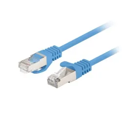 Patchcord Lanberg FTP kat.6 2m niebieski 10-pack | PartsPC.pl