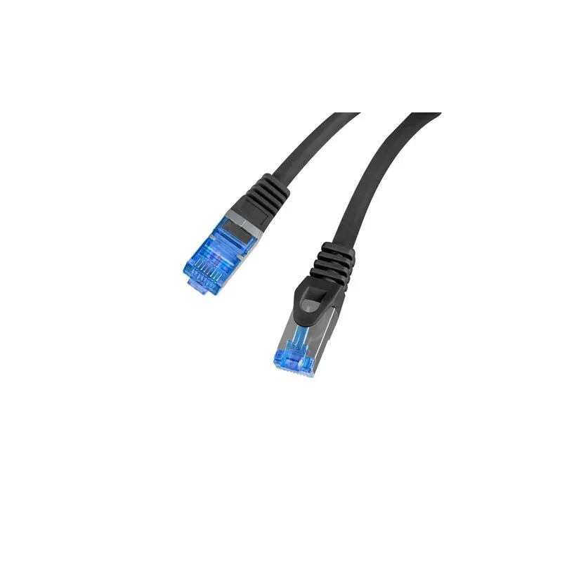 Patchcord Lanberg S/FTP kat.6A 0,25m LSZH CCA fluke | PartsPC.pl