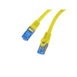 Patchcord Lanberg S/FTP kat.6A 0,25m LSZH CCA fluke | PartsPC.pl