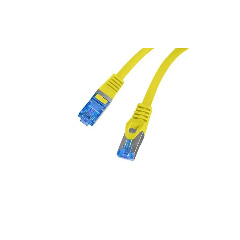 Patchcord Lanberg S/FTP kat.6A 0,25m LSZH CCA fluke | PartsPC.pl