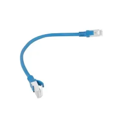 Patchcord Lanberg UTP kat.5e 0,25m niebieski | PartsPC.pl