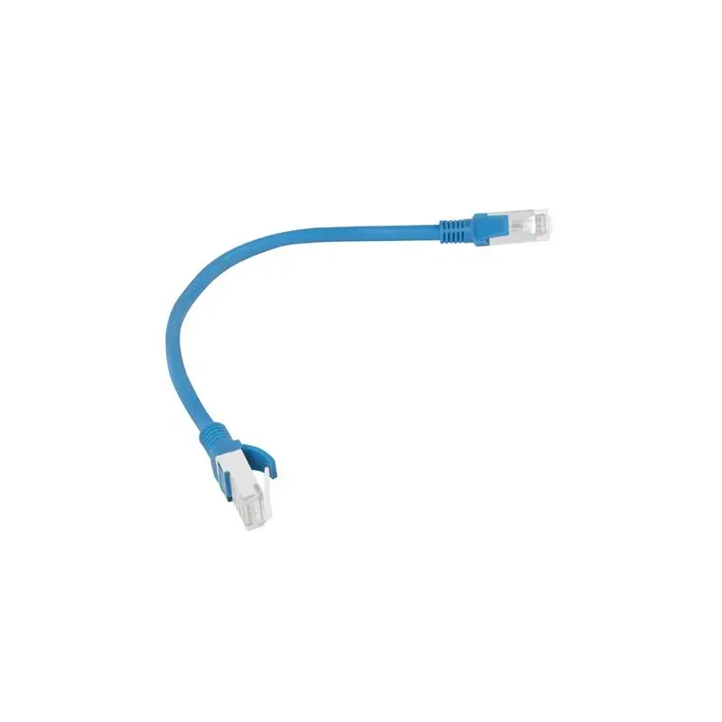 Patchcord Lanberg UTP kat.5e 0,25m niebieski | PartsPC.pl