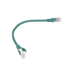 Patchcord Lanberg UTP kat.5e 0,25m zielony | PartsPC.pl