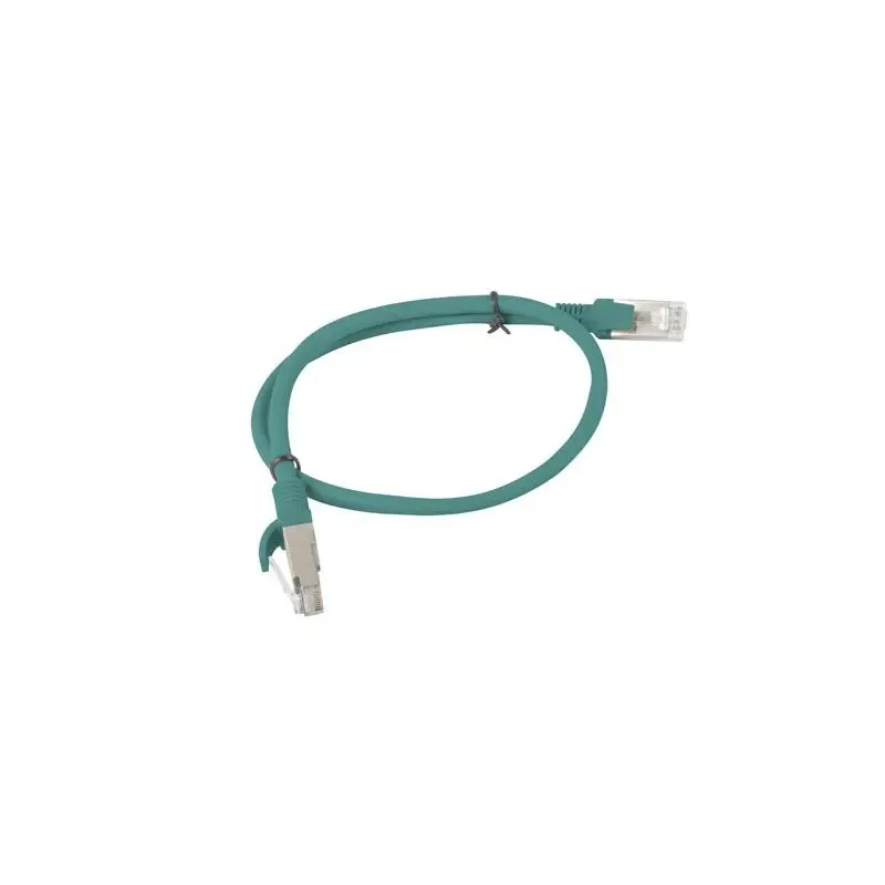 Patchcord Lanberg UTP kat.5e 0,5m zielony | PartsPC.pl