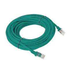 Patchcord Lanberg UTP kat.5e 10m zielony | PartsPC.pl