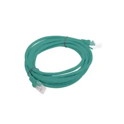 Patchcord Lanberg UTP kat.5e 3m zielony | PartsPC.pl