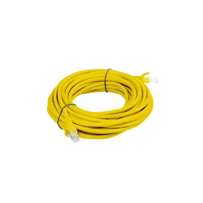 Patchcord Lanberg UTP kat.5e 5m żółty | PartsPC.pl
