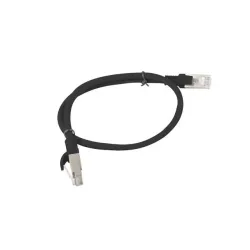 Patchcord Lanberg UTP kat.5e 0,5m czarny | PartsPC.pl