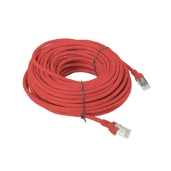 Patchcord Lanberg UTP kat.5e 20m czerwony | PartsPC.pl
