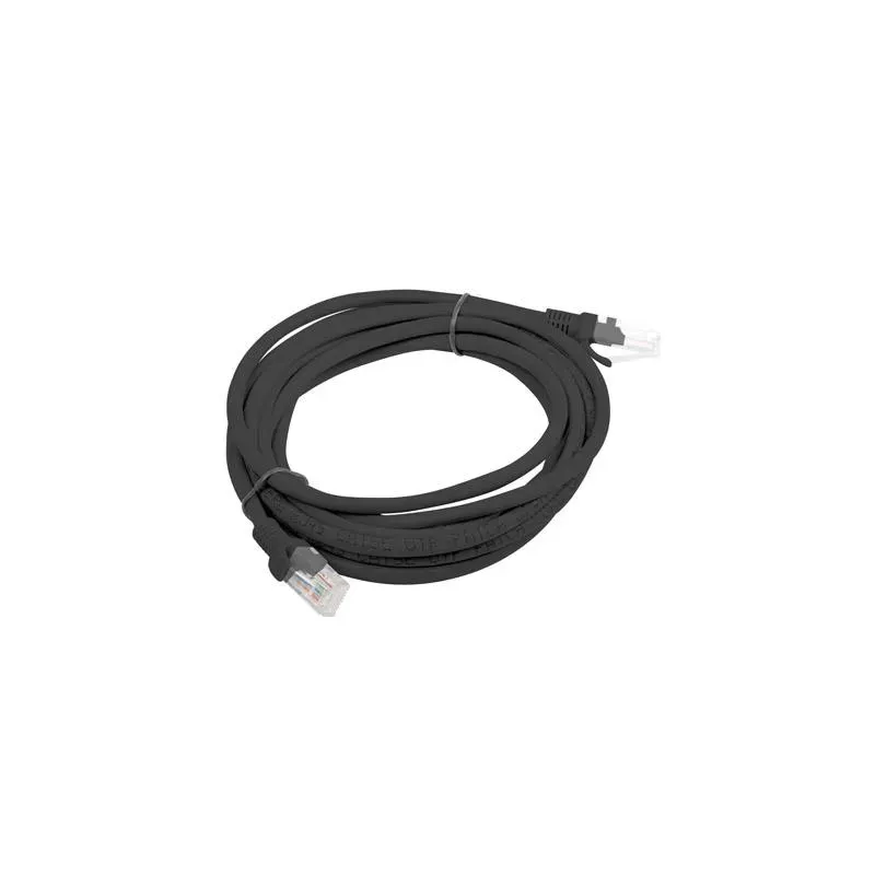 Patchcord Lanberg UTP kat.6 3m czarny | PartsPC.pl