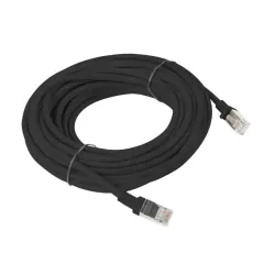Patchcord Lanberg UTP kat.6 10m czarny | PartsPC.pl