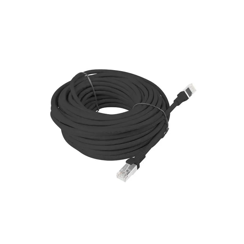 Patchcord Lanberg UTP kat.6 15m czarny | PartsPC.pl