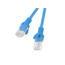 Patchcord Lanberg UTP kat.6 10m niebieski | PartsPC.pl