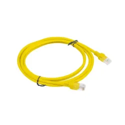 Patchcord Lanberg UTP kat.6 2m żółty | PartsPC.pl