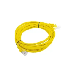 Patchcord Lanberg UTP kat.6 3m żółty | PartsPC.pl