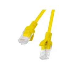 Patchcord Lanberg UTP kat.6 20m żółty | PartsPC.pl