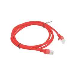 Patchcord Lanberg UTP kat.6 1,5m czerwony | PartsPC.pl