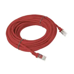 Patchcord Lanberg UTP kat.6 15m czerwony | PartsPC.pl