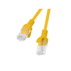Patchcord Lanberg UTP kat.5e 20m pomarańczowy | PartsPC.pl